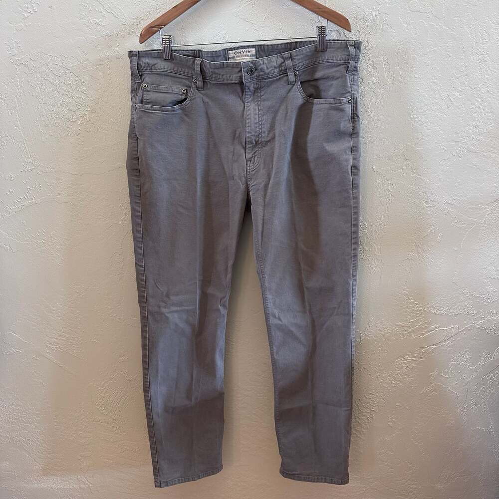 Orvis Five-Pocket Corduroy Pants Grey Size 40x32